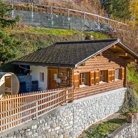 Gemuetliches Chalet Mit Privater Sauna Und Schoener Aussicht Kublis Bagian luar foto