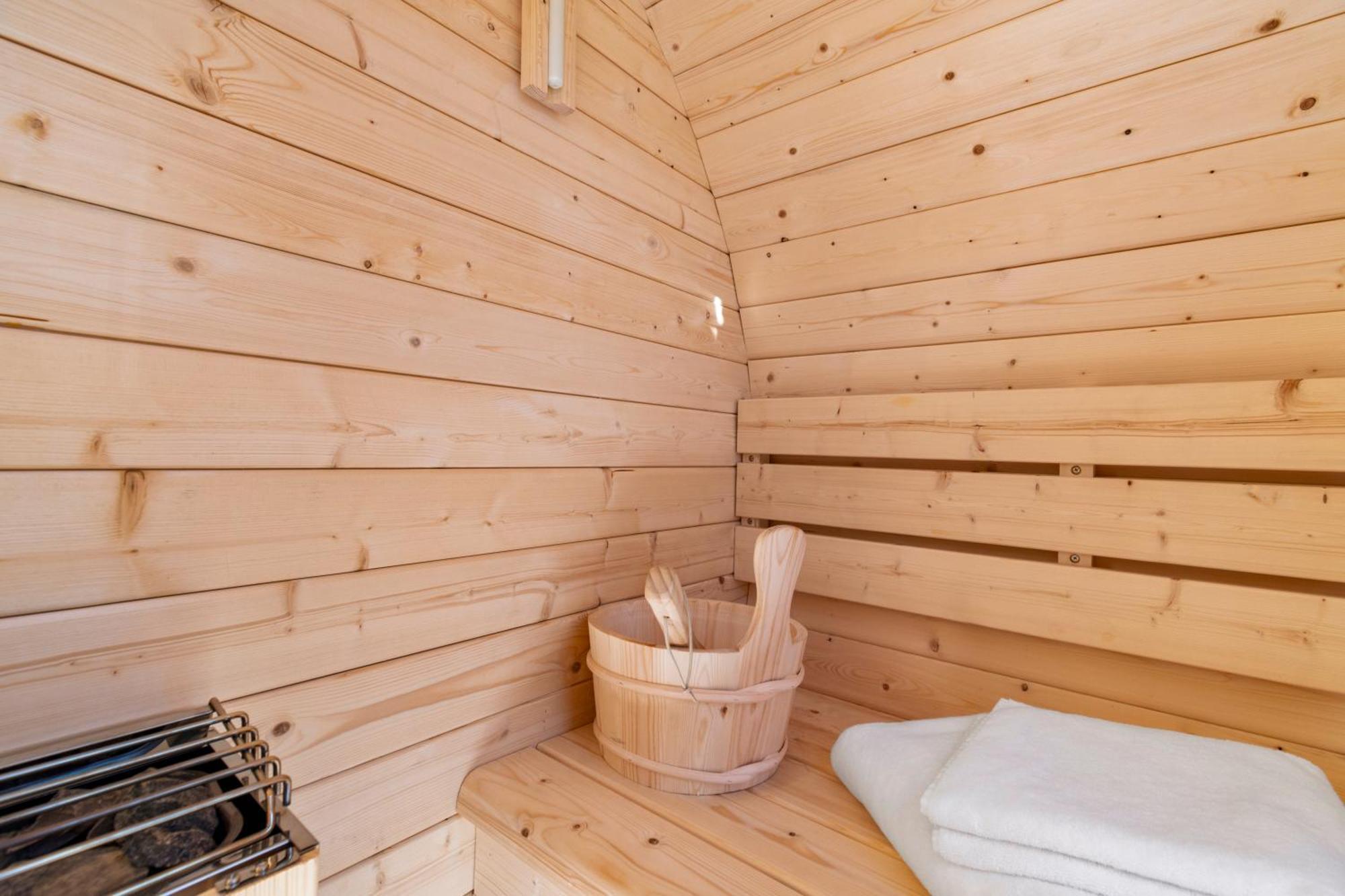 Gemuetliches Chalet Mit Privater Sauna Und Schoener Aussicht Kublis Bagian luar foto