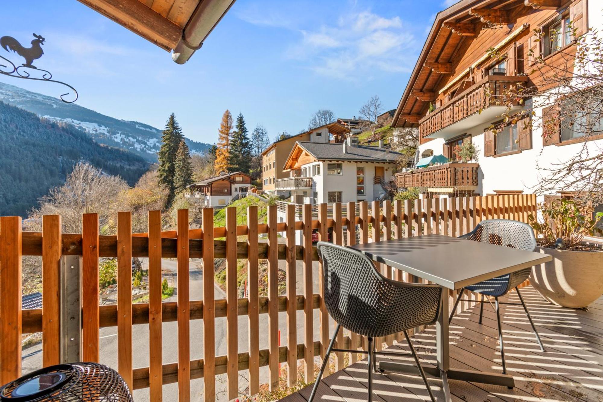 Gemuetliches Chalet Mit Privater Sauna Und Schoener Aussicht Kublis Bagian luar foto