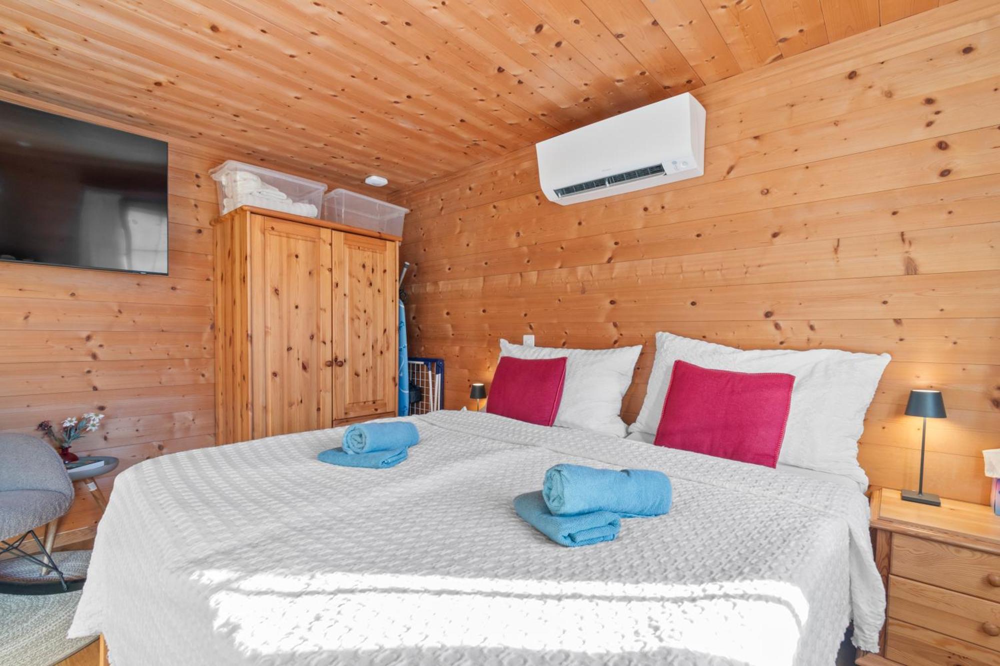 Gemuetliches Chalet Mit Privater Sauna Und Schoener Aussicht Kublis Bagian luar foto