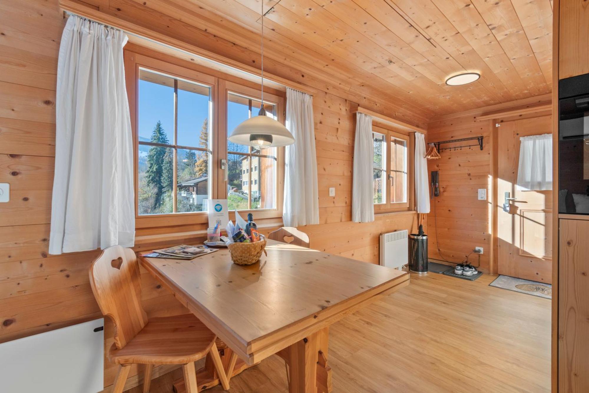 Gemuetliches Chalet Mit Privater Sauna Und Schoener Aussicht Kublis Bagian luar foto